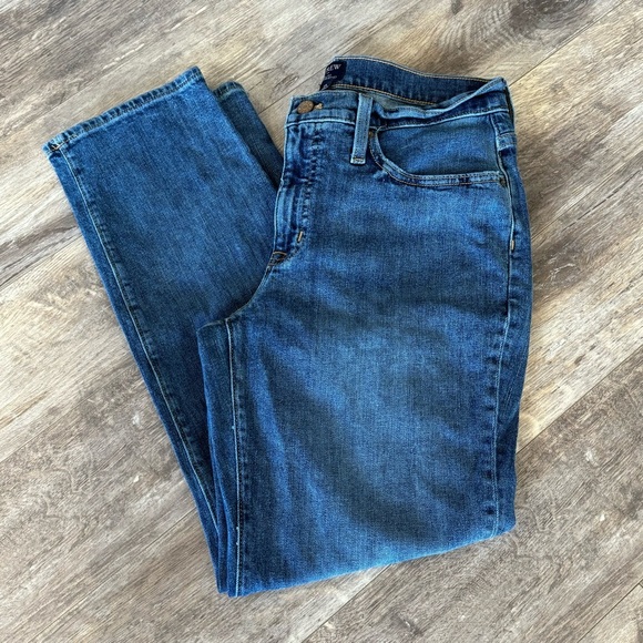 J. Crew Factory High-Rise Slim boyfriend jean in all-day stretch - Straight Leg - Picture 2 of 9